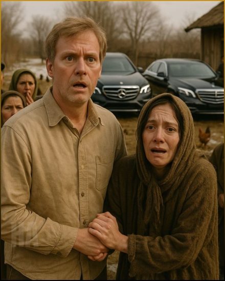 At the age of 36, I married a beggar woman who later bore me two children — until one day, three fancy cars arrived and revealed her true identity, shocking the entire village