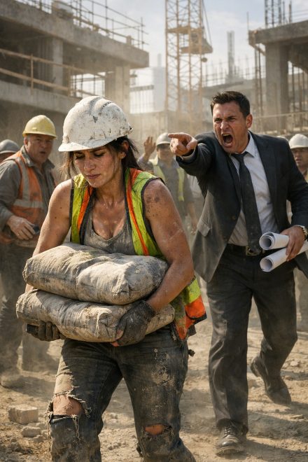 A MILLIONAIRE FREEZES WHEN HE SEES A CONSTRUCTION WORKER WHO LOOKS EXACTLY LIKE HIS DAUGHTER LOST YEARS AGO…