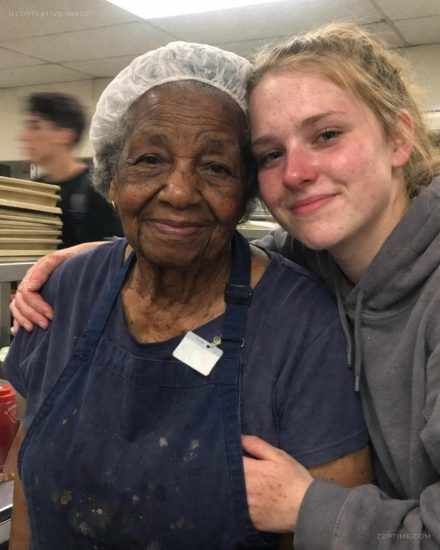 The Lunch Lady’s Granddaughter: The Silence That Broke a High School Graduation